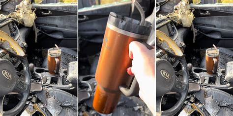 Nov 17, 2023 · A company is offering to help a woman get a new car after a fire destroyed her car and everything inside — except her Stanley tumbler . Danielle, who goes by the username @danimarielttering on ... 